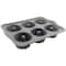 6-Cavity Metal Reinforced Silicone Mini Angel Food Cake Pan by Celebrate It&#x2122;